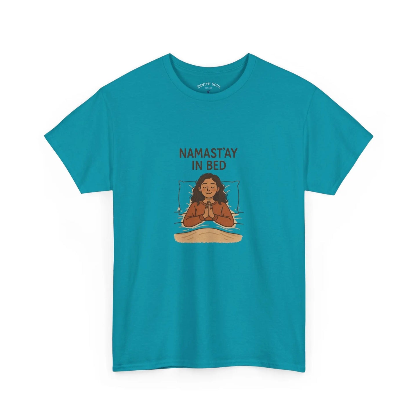 Namast'ay in Bed T-Shirt Printify