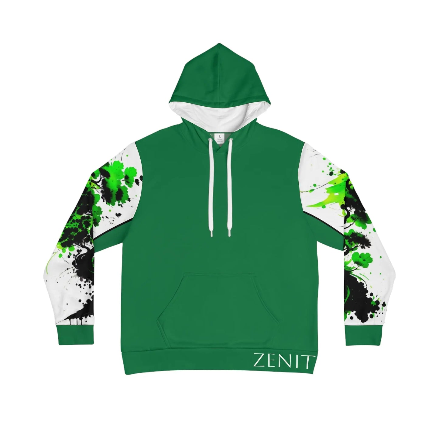 Heart Chakra Tree Green Hoodie Printify