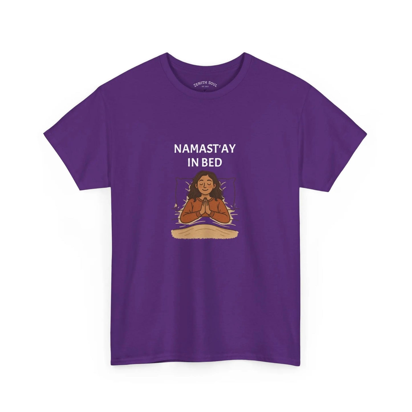 Namast'ay in Bed T-Shirt Printify