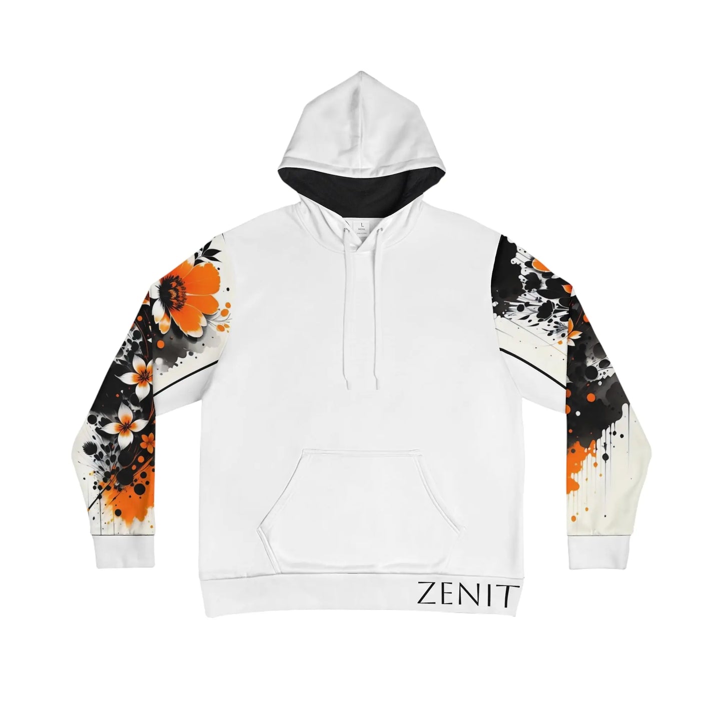 Sacral Chakra White Hoodie Printify