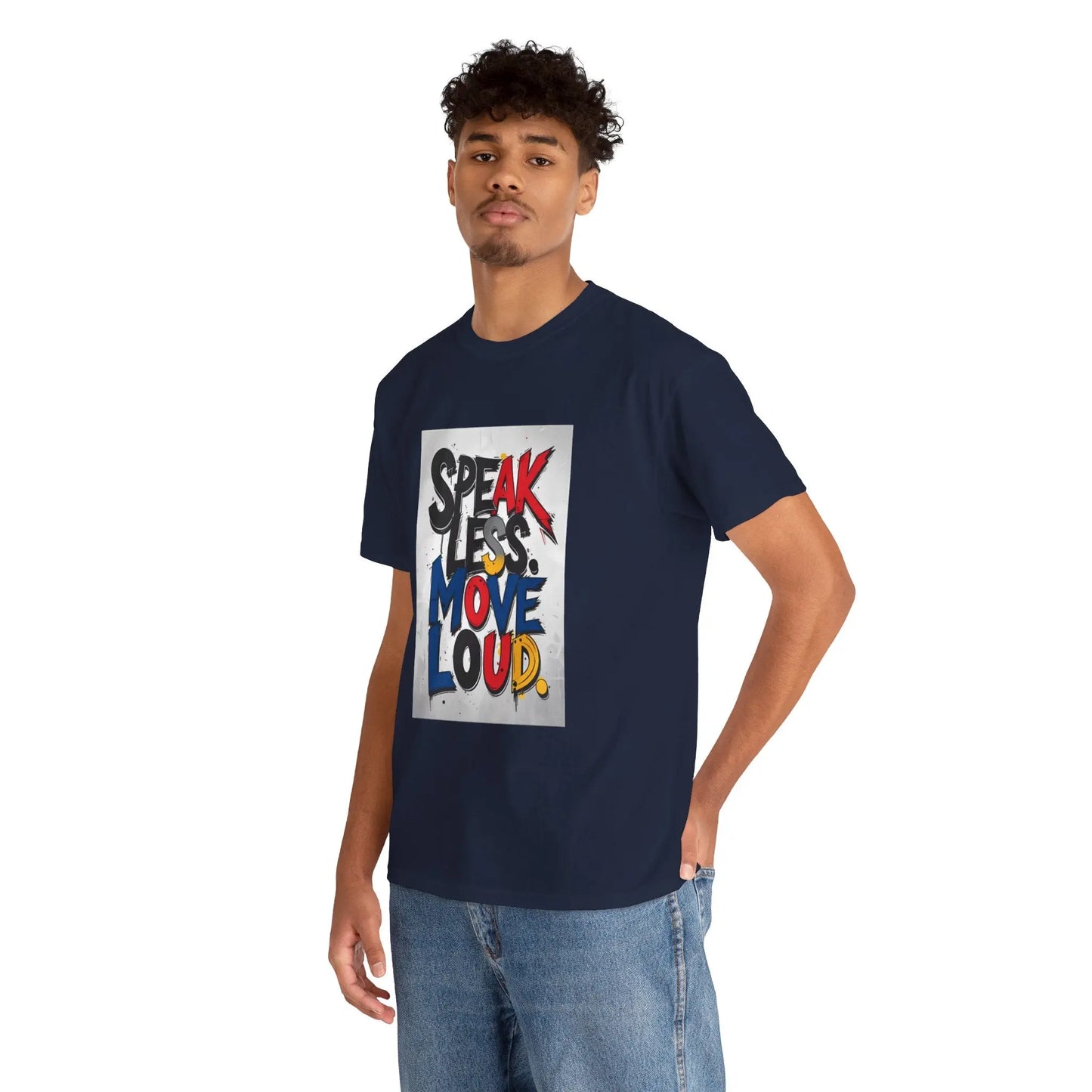 Speak Less - Heavy Cotton Tee Printify