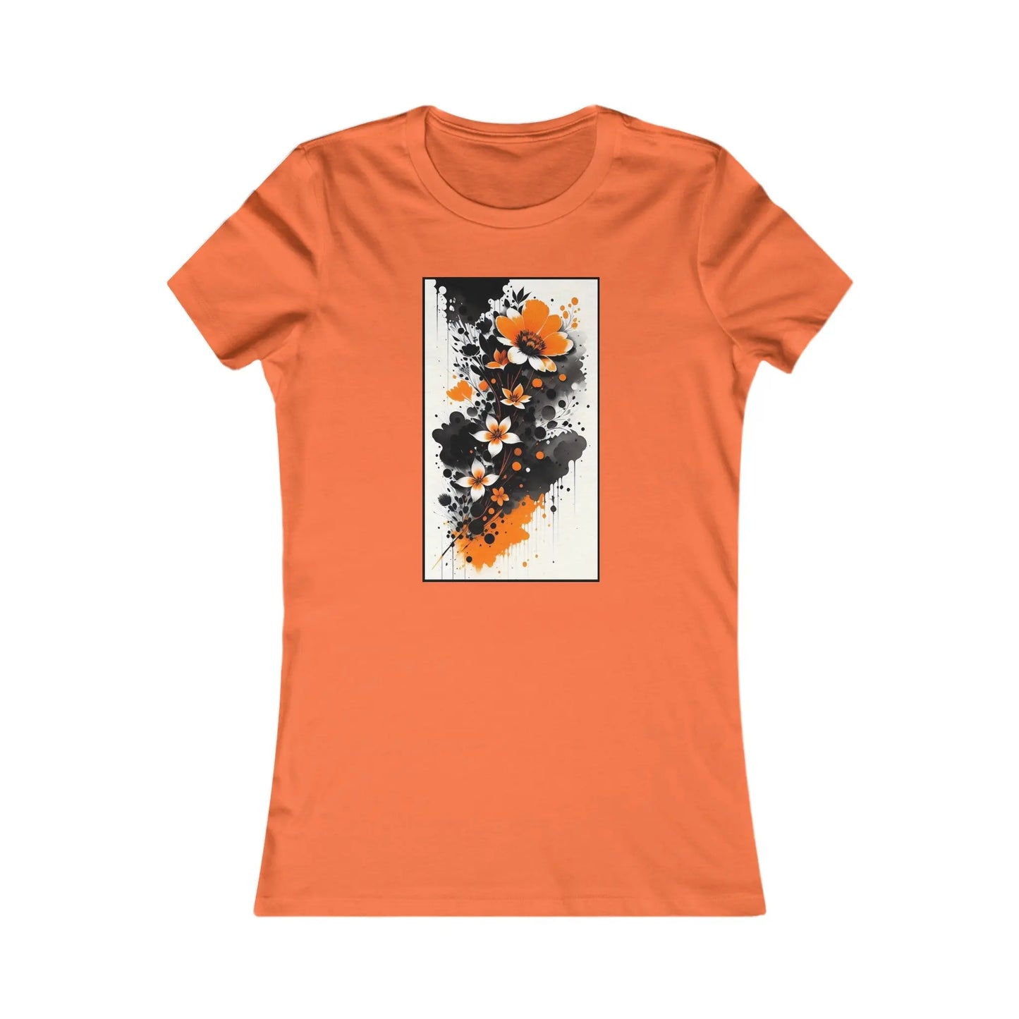 Sacral Chakra Orange Bloom Women's Favorite Tee - Zenith Soul LLC