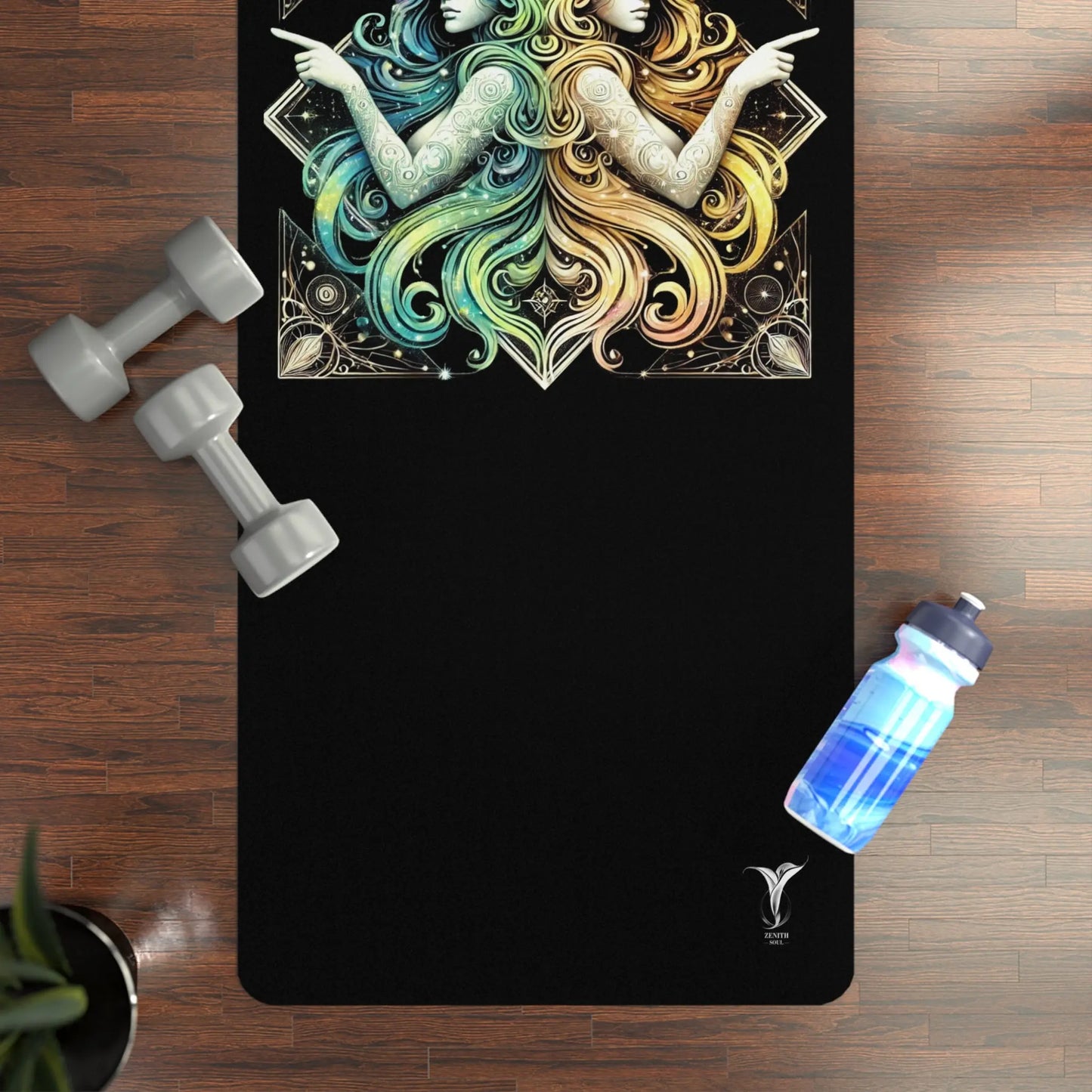 Gemini Yoga Mat Printify