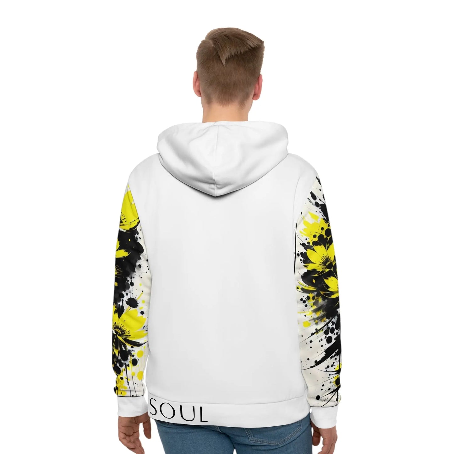 Solar Plexus Chakra White Hoodie Printify