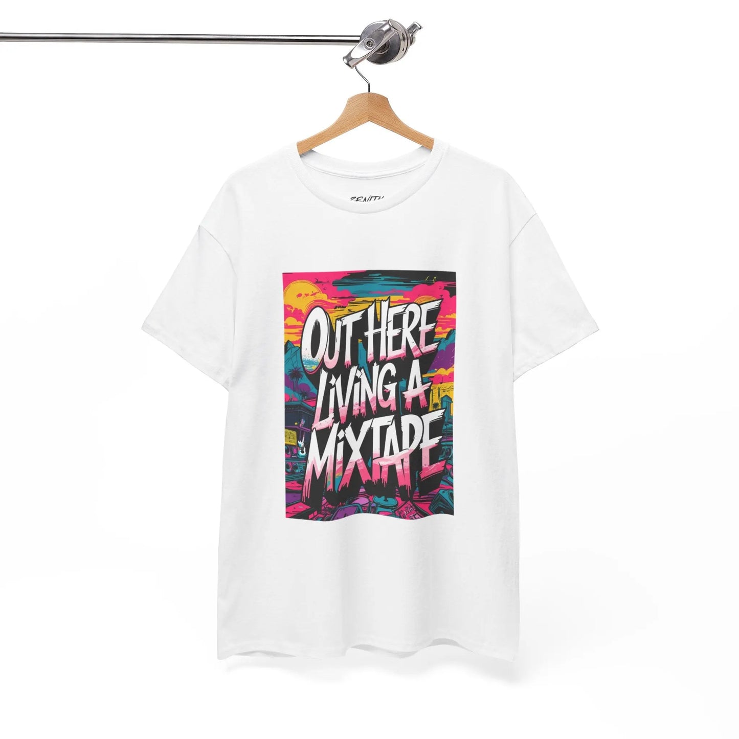 Out Here - Heavy Cotton Tee Printify