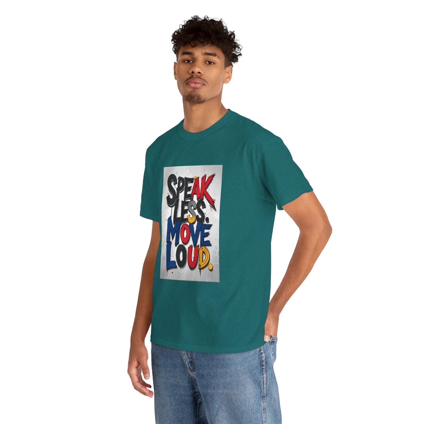Speak Less - Heavy Cotton Tee Printify