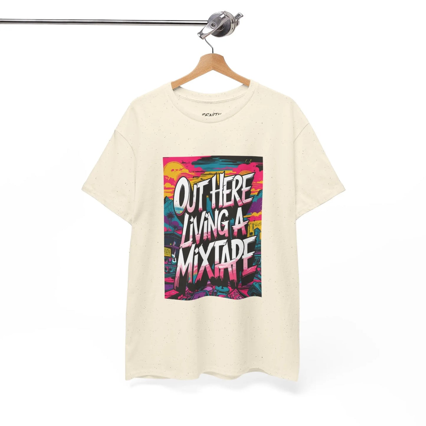 Out Here - Heavy Cotton Tee Printify