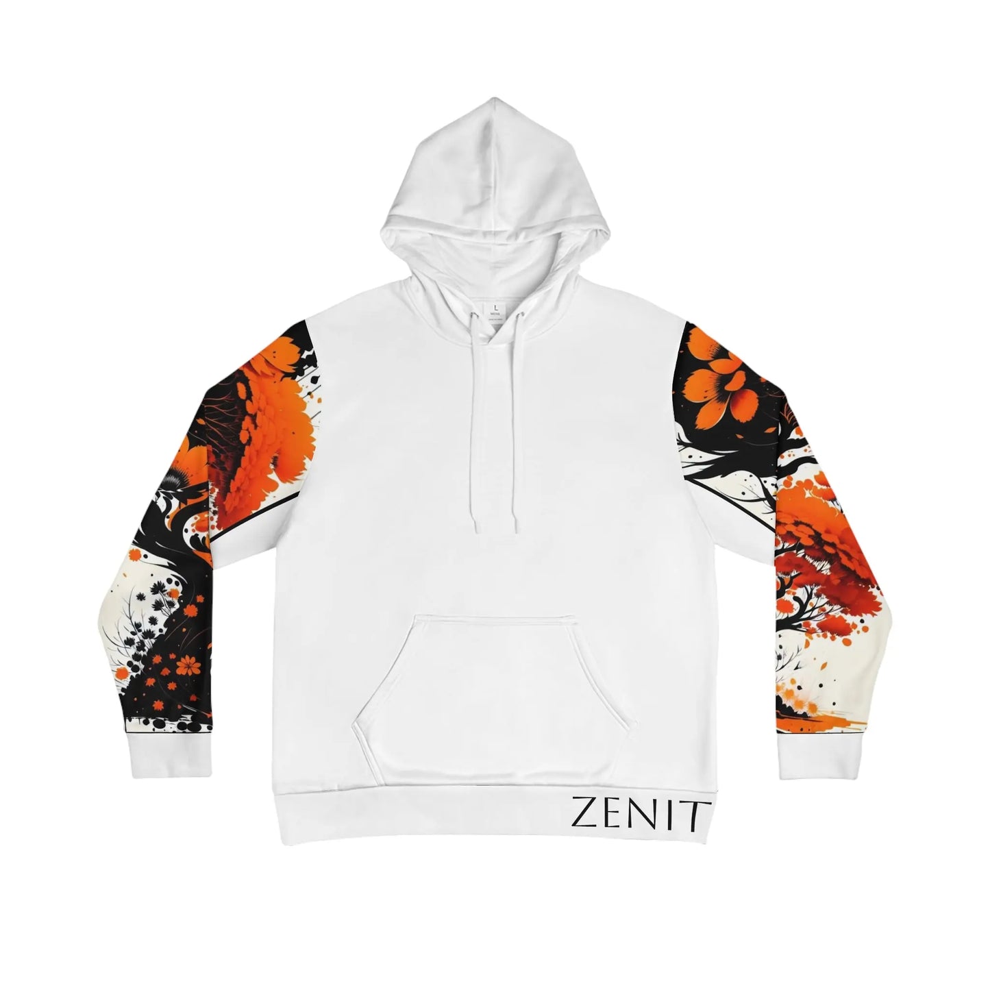 Sacral Chakra Tree White Hoodie Printify