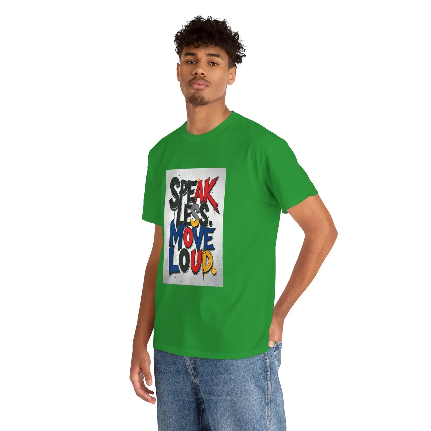 Speak Less - Heavy Cotton Tee Printify