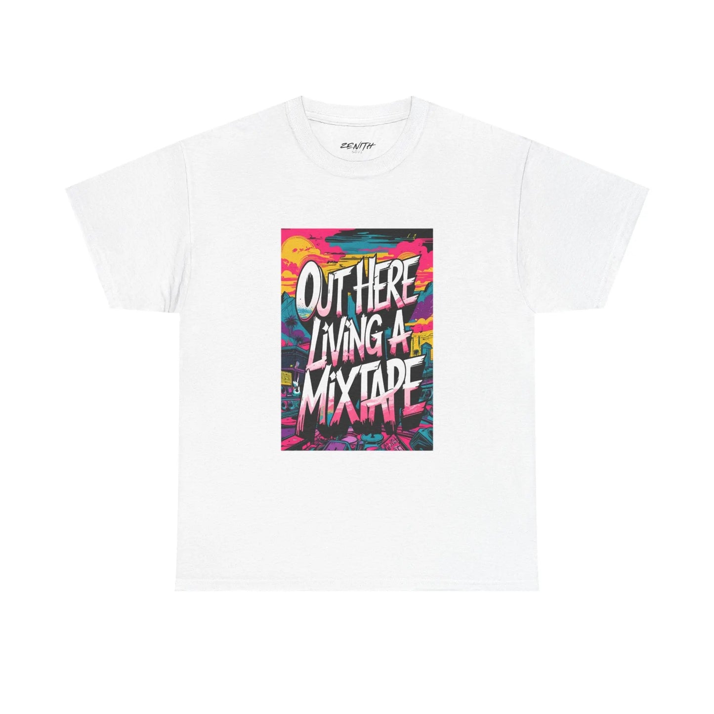Out Here - Heavy Cotton Tee Printify
