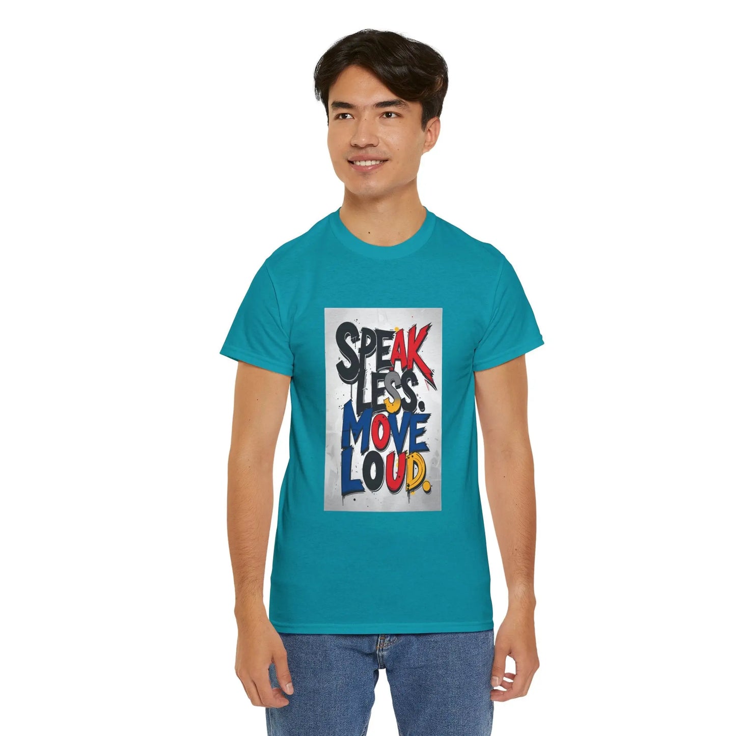 Speak Less - Heavy Cotton Tee Printify