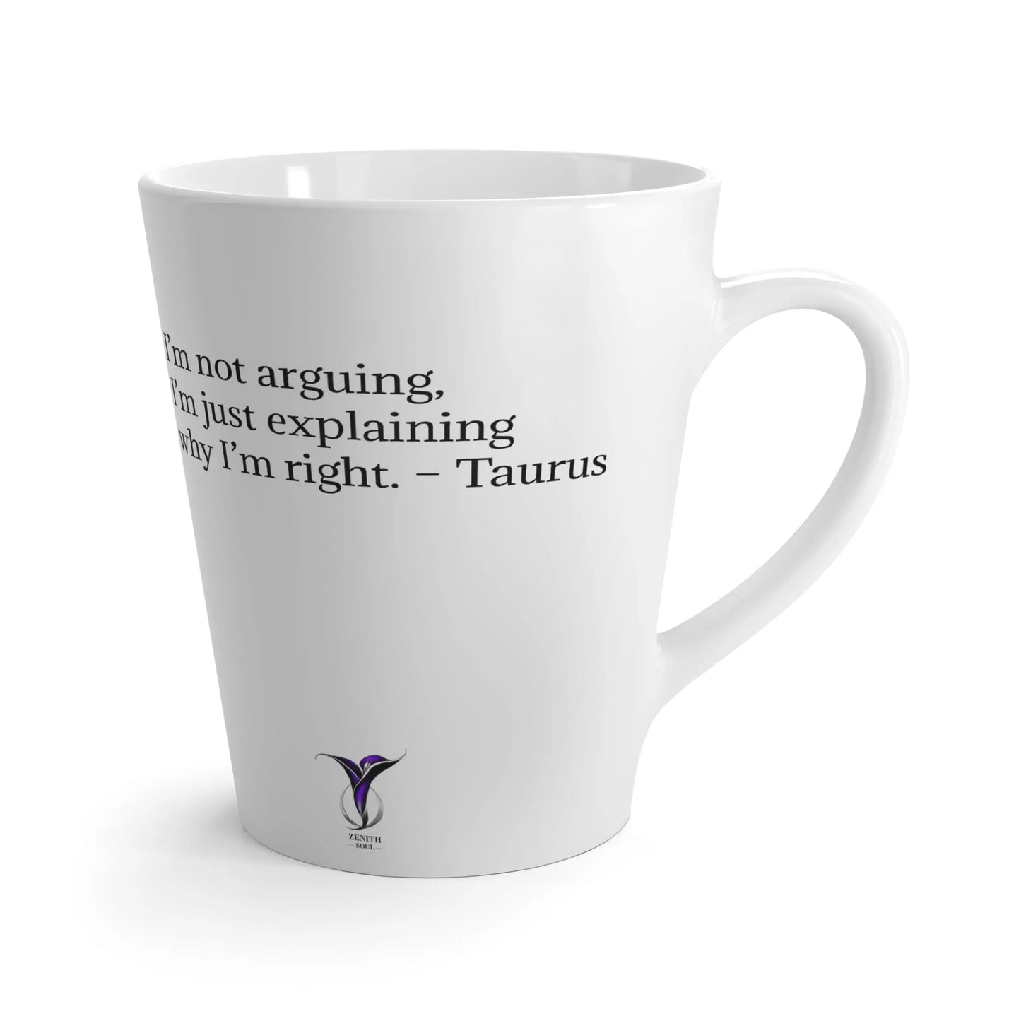 Taurus Latte Mug Printify