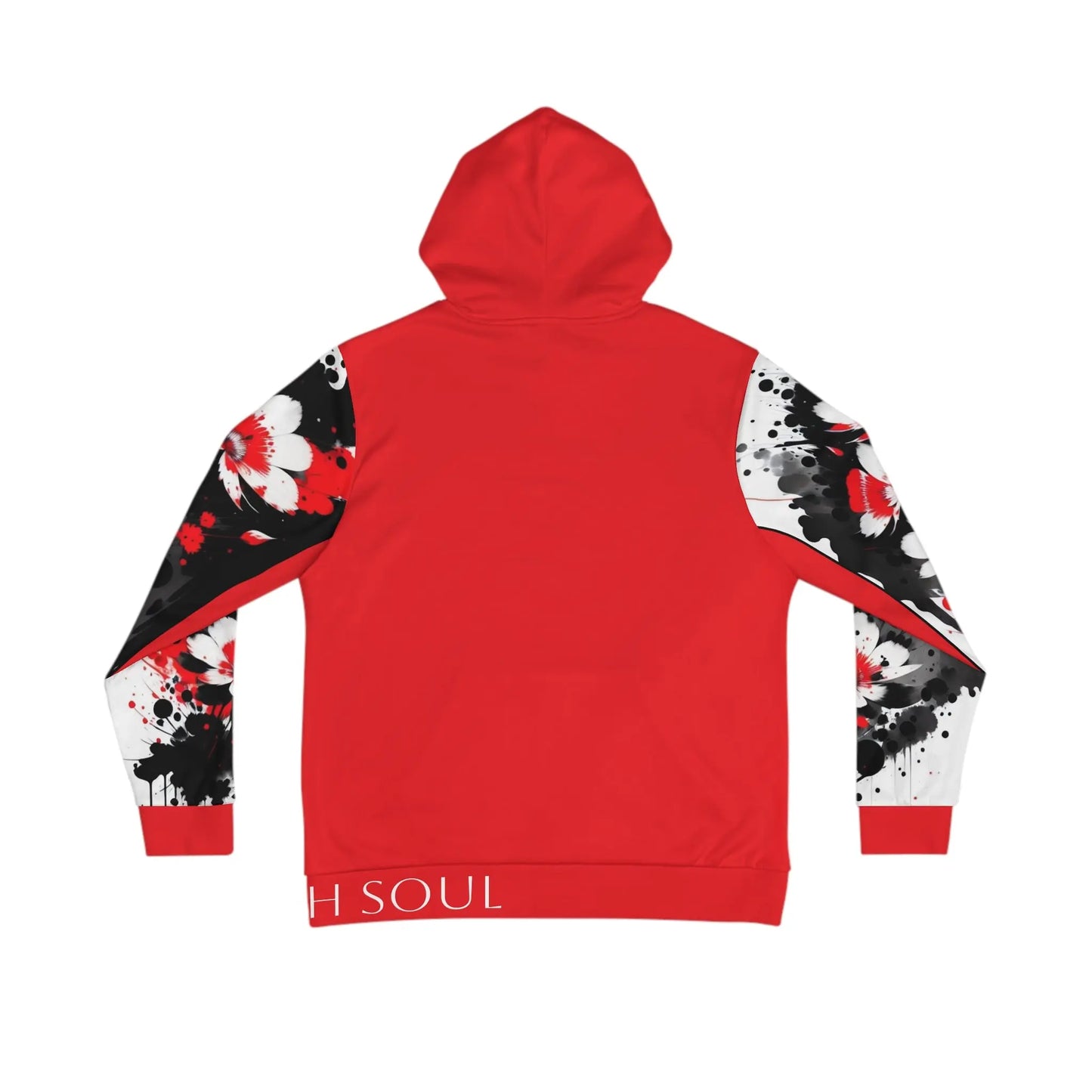 Root Chakra Flower Red Hoodie Printify