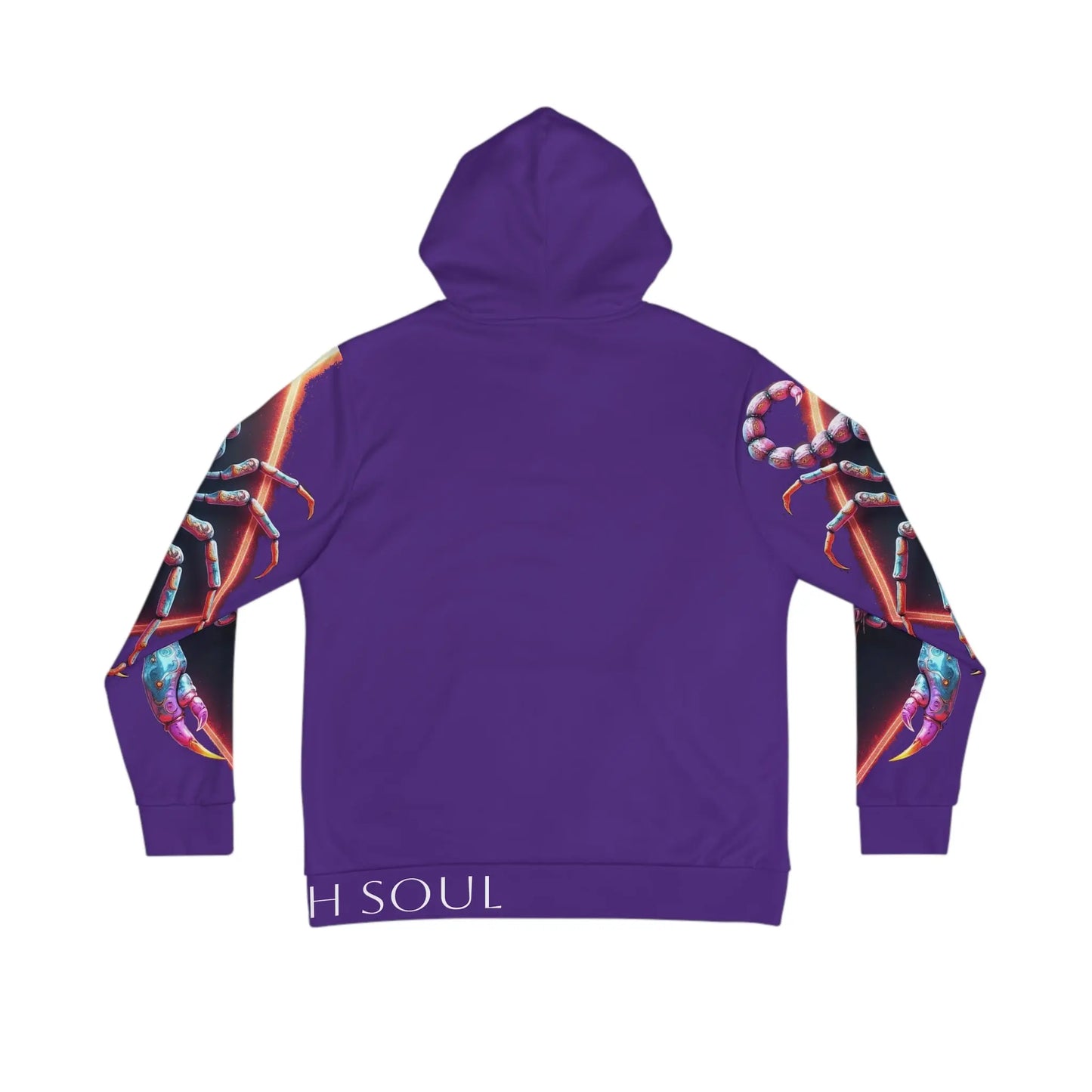 Scorpio Purple Hoodie Printify