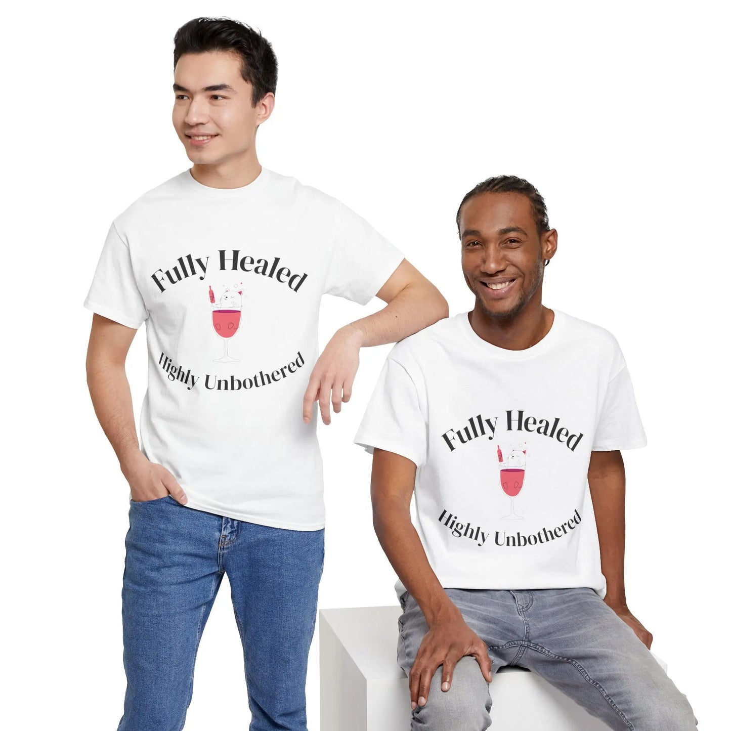 Healed and Unbothered T-Shirt Printify