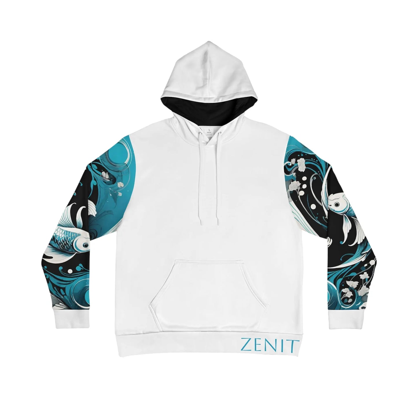 Pisces White Hoodie Printify