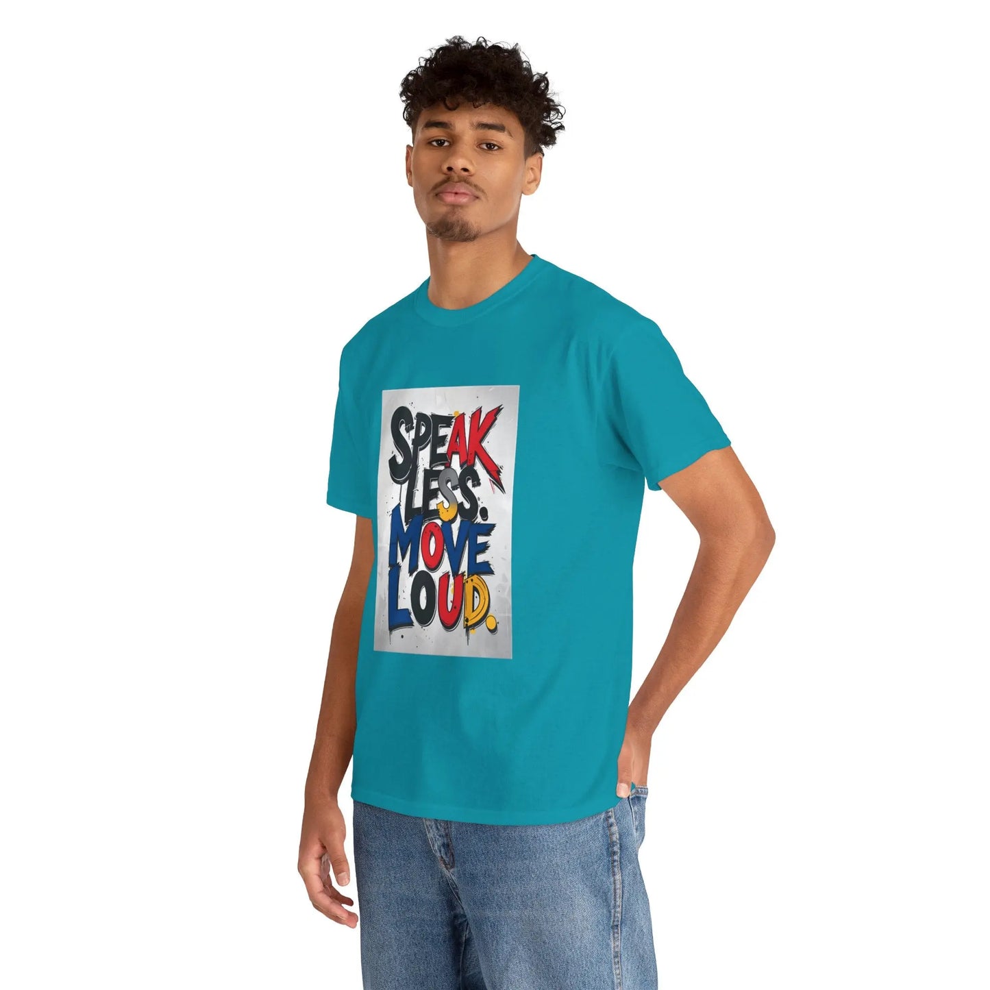 Speak Less - Heavy Cotton Tee Printify