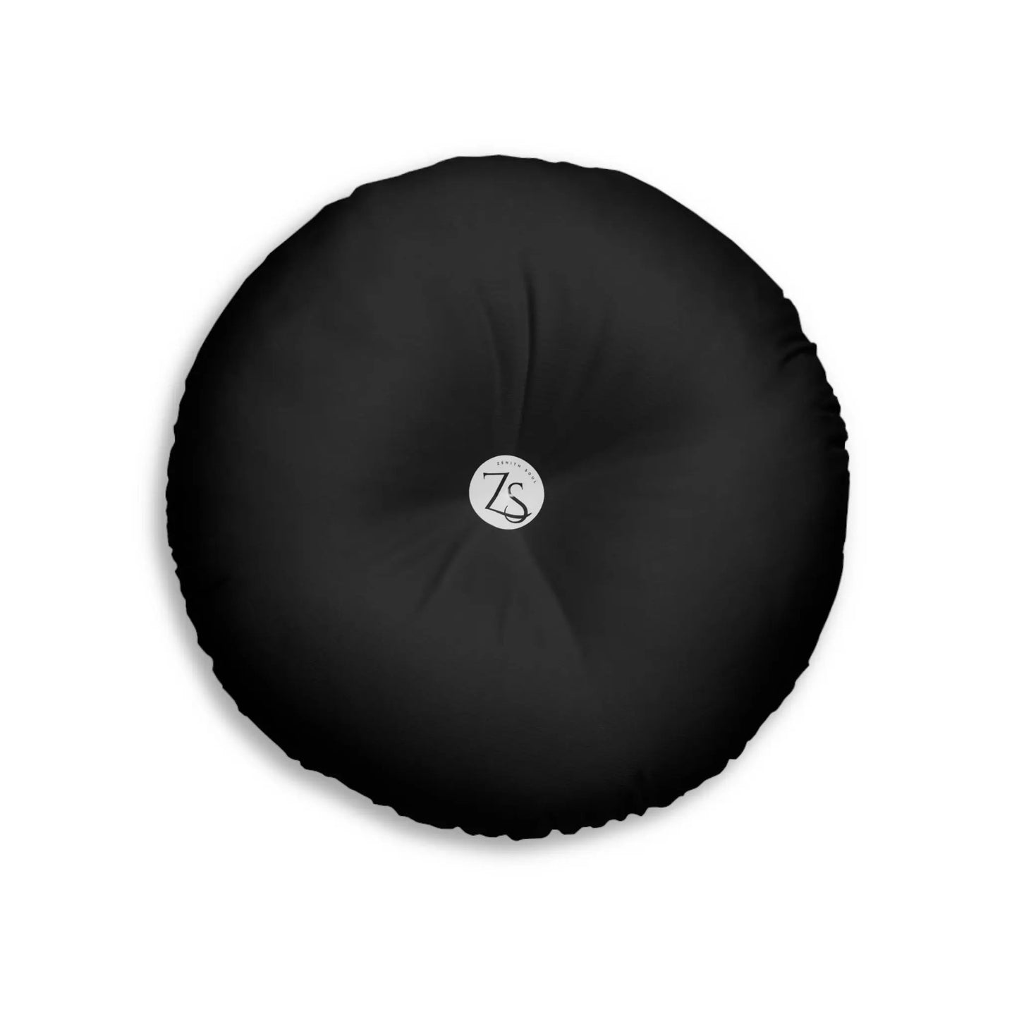 Chakra Floral Meditation Pillow, Round Printify