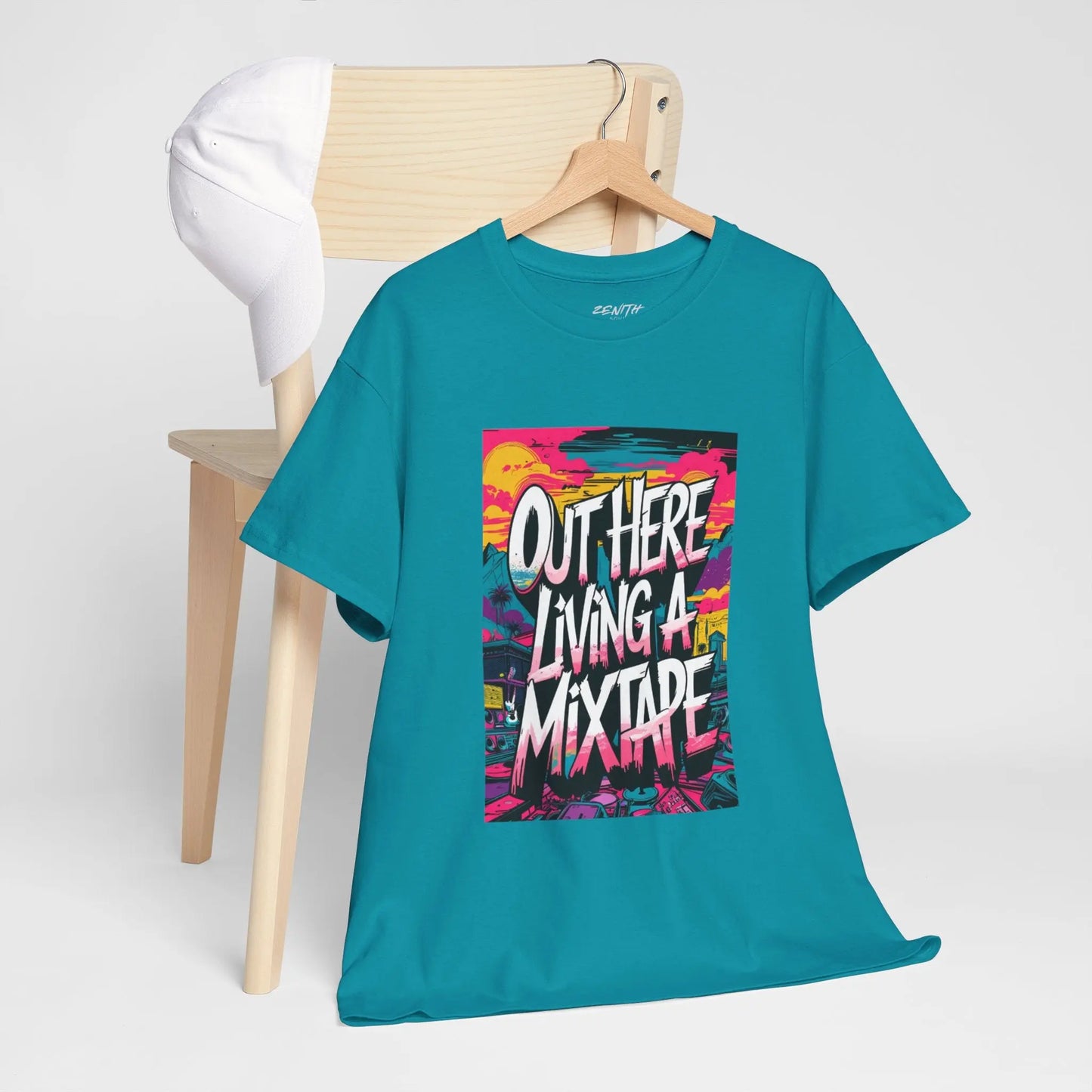 Out Here - Heavy Cotton Tee Printify