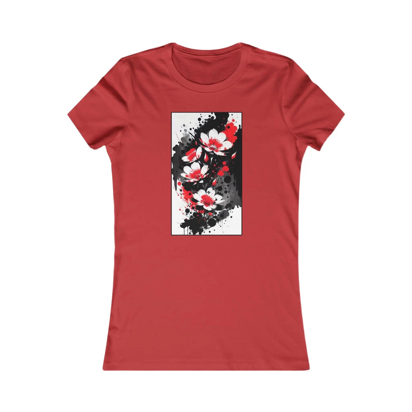 Root Chakra Red Bloom Root Women's Favorite Tee - Zenith Soul LLC