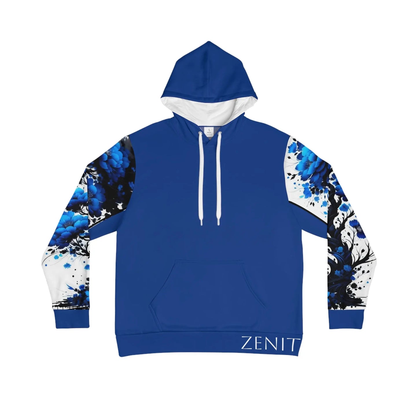 Throat Chakra Tree Blue Hoodie Printify