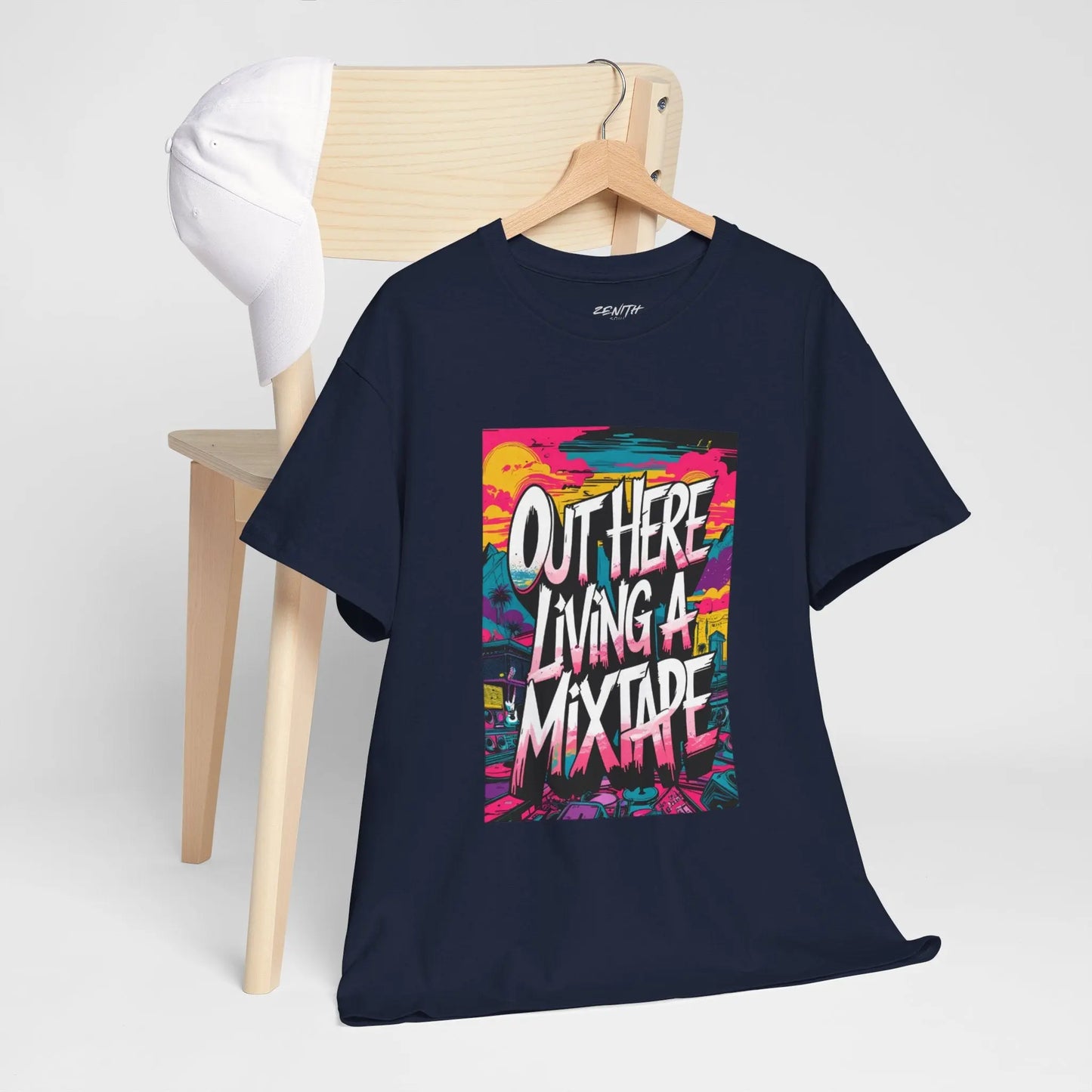 Out Here - Heavy Cotton Tee Printify