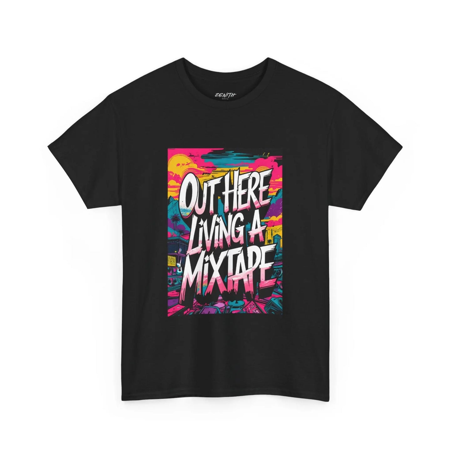 Out Here - Heavy Cotton Tee Printify