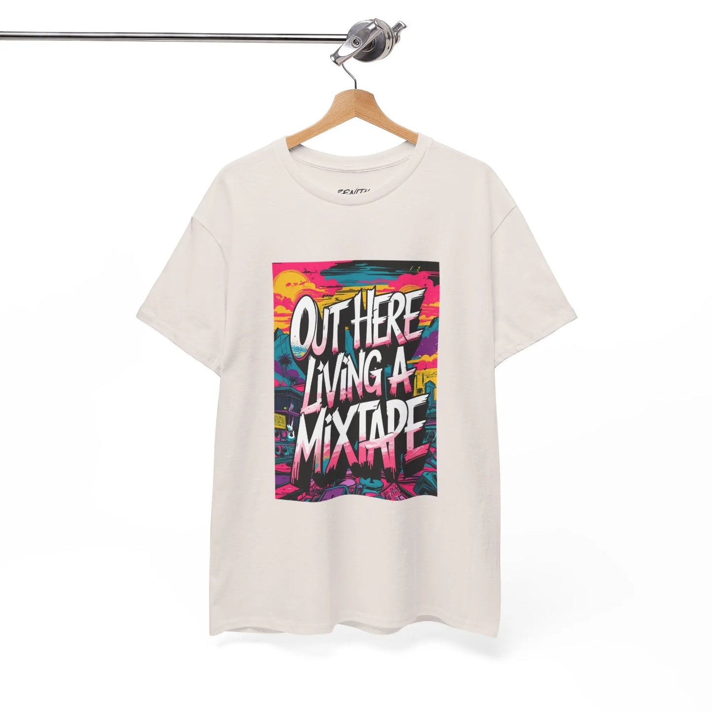 Out Here - Heavy Cotton Tee Printify