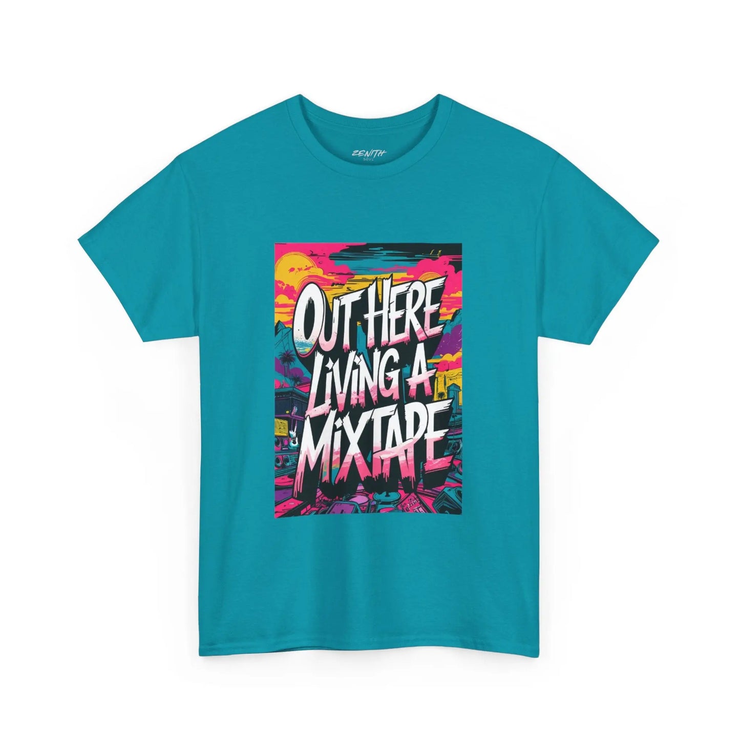 Out Here - Heavy Cotton Tee Printify