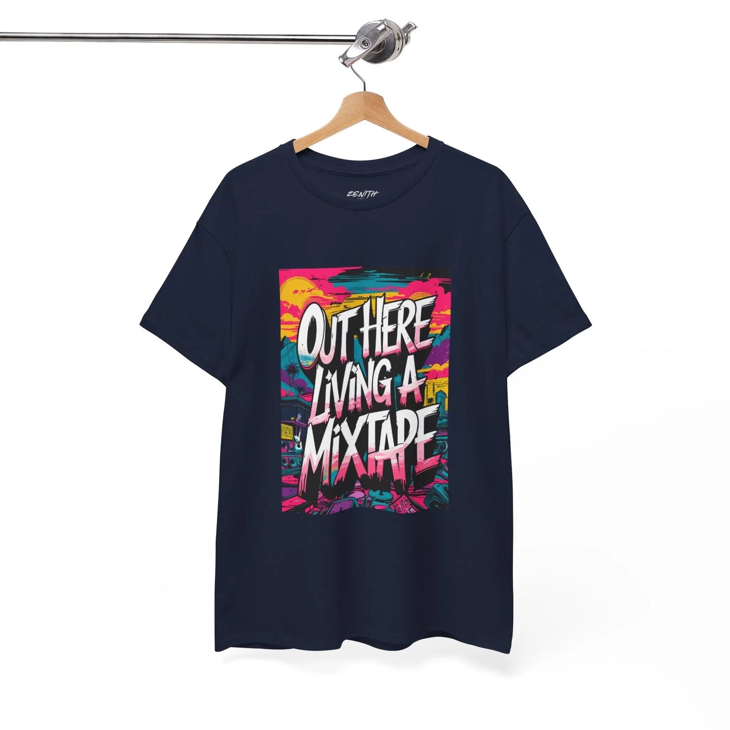 Out Here - Heavy Cotton Tee Printify