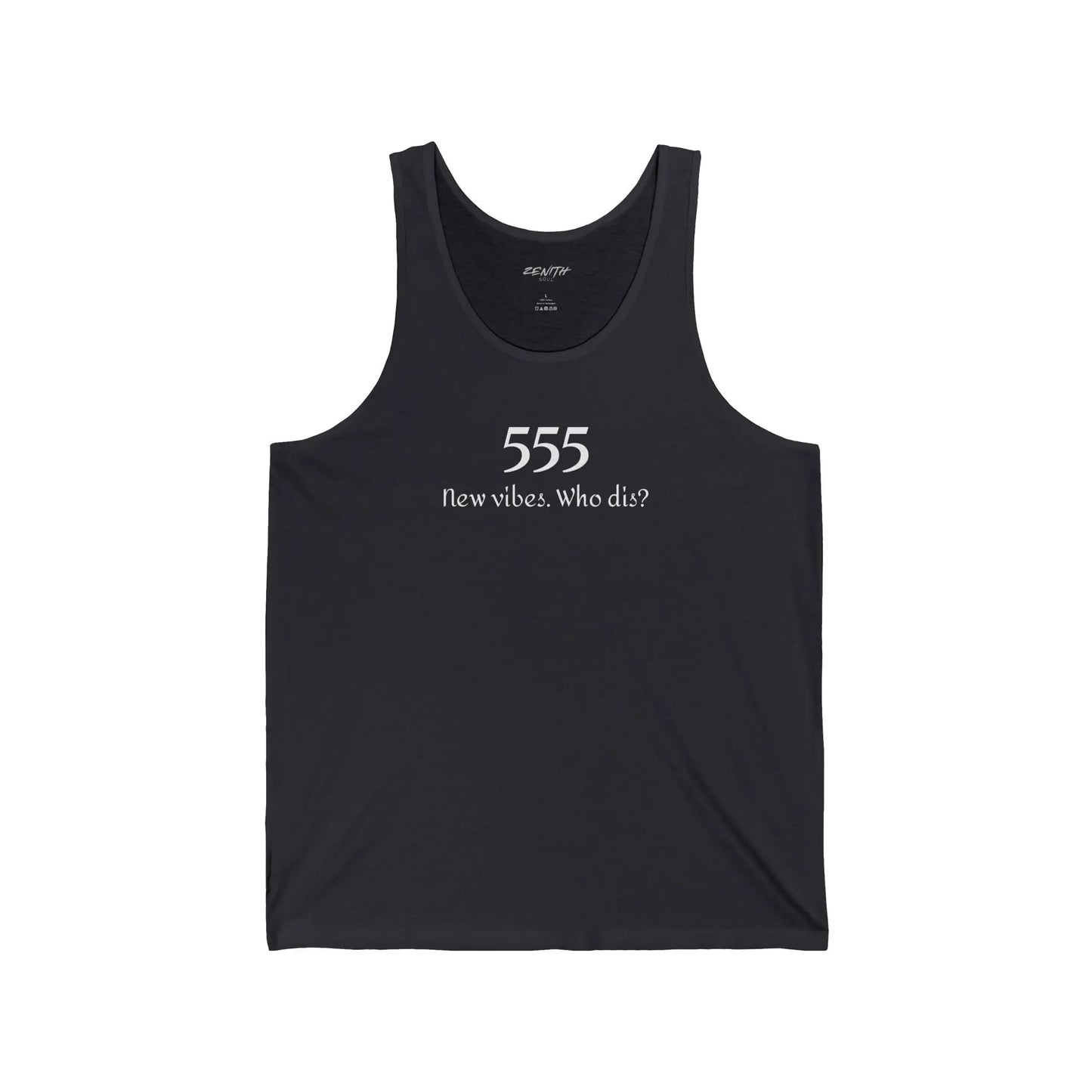 555- New Vibes Jersey Tank Printify