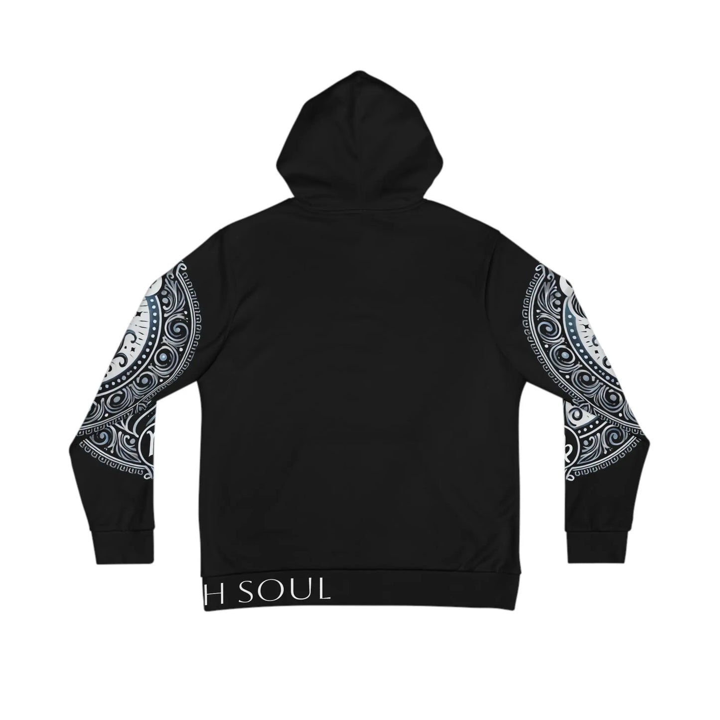 Virgo Black Hoodie Printify