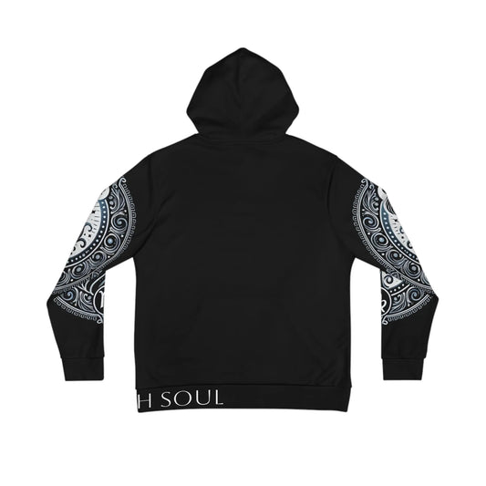 Virgo Black Hoodie Printify