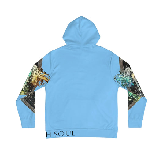 Gemini Sky Blue Hoodie Printify