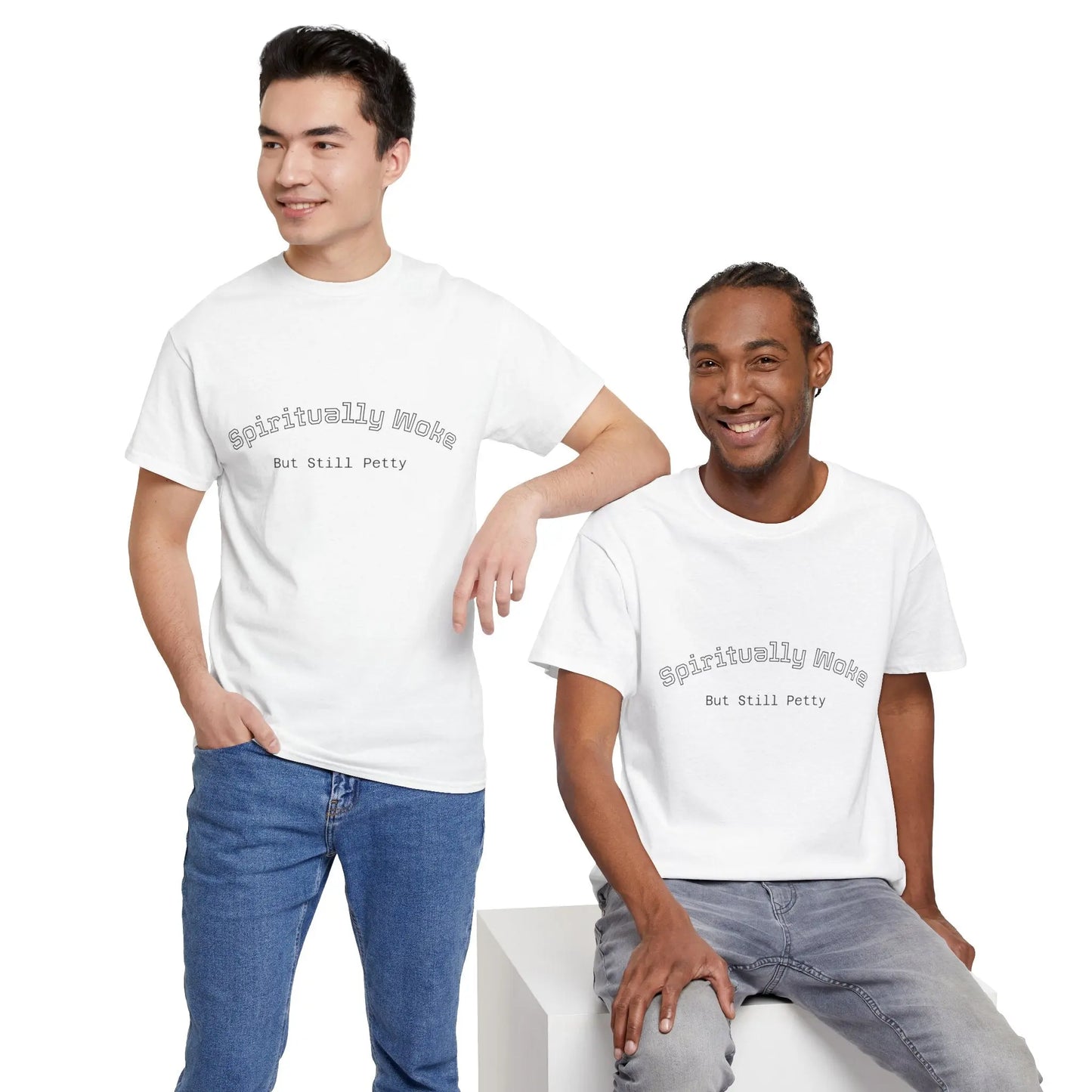 Woke and Petty T-Shirt Printify