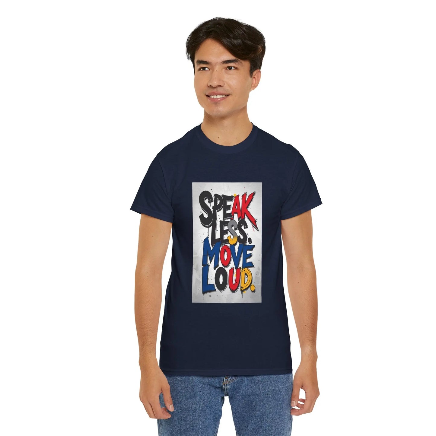 Speak Less - Heavy Cotton Tee Printify
