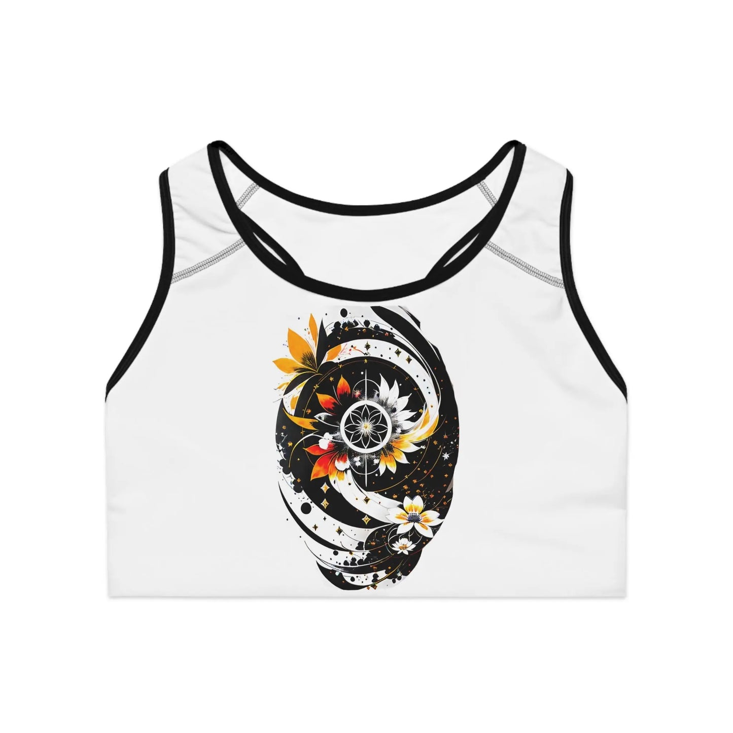 Inner Divinity Dawn Sports Bra Printify