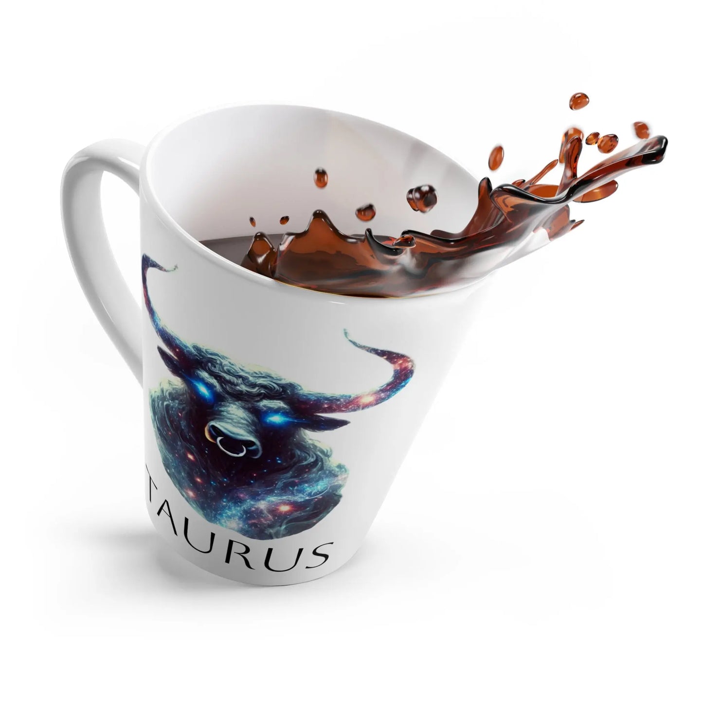 Taurus Latte Mug Printify