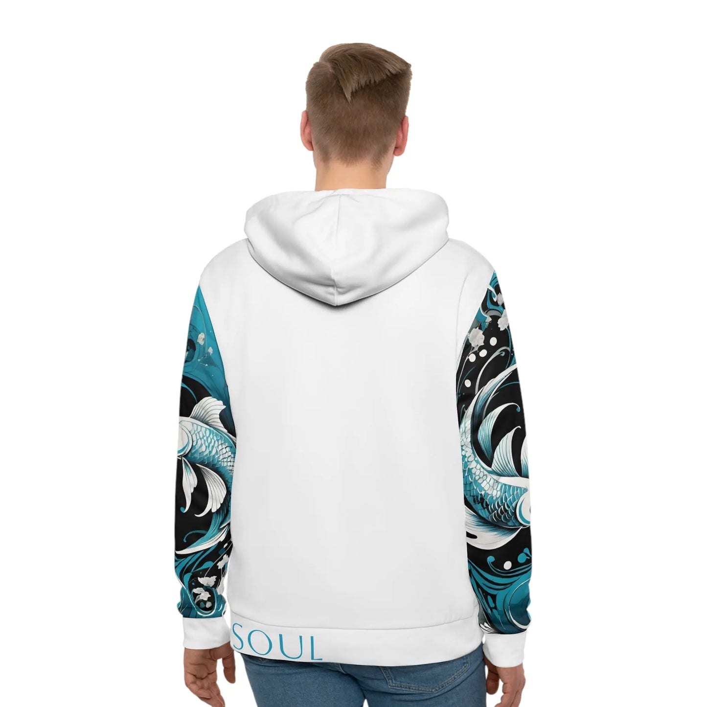 Pisces White Hoodie Printify