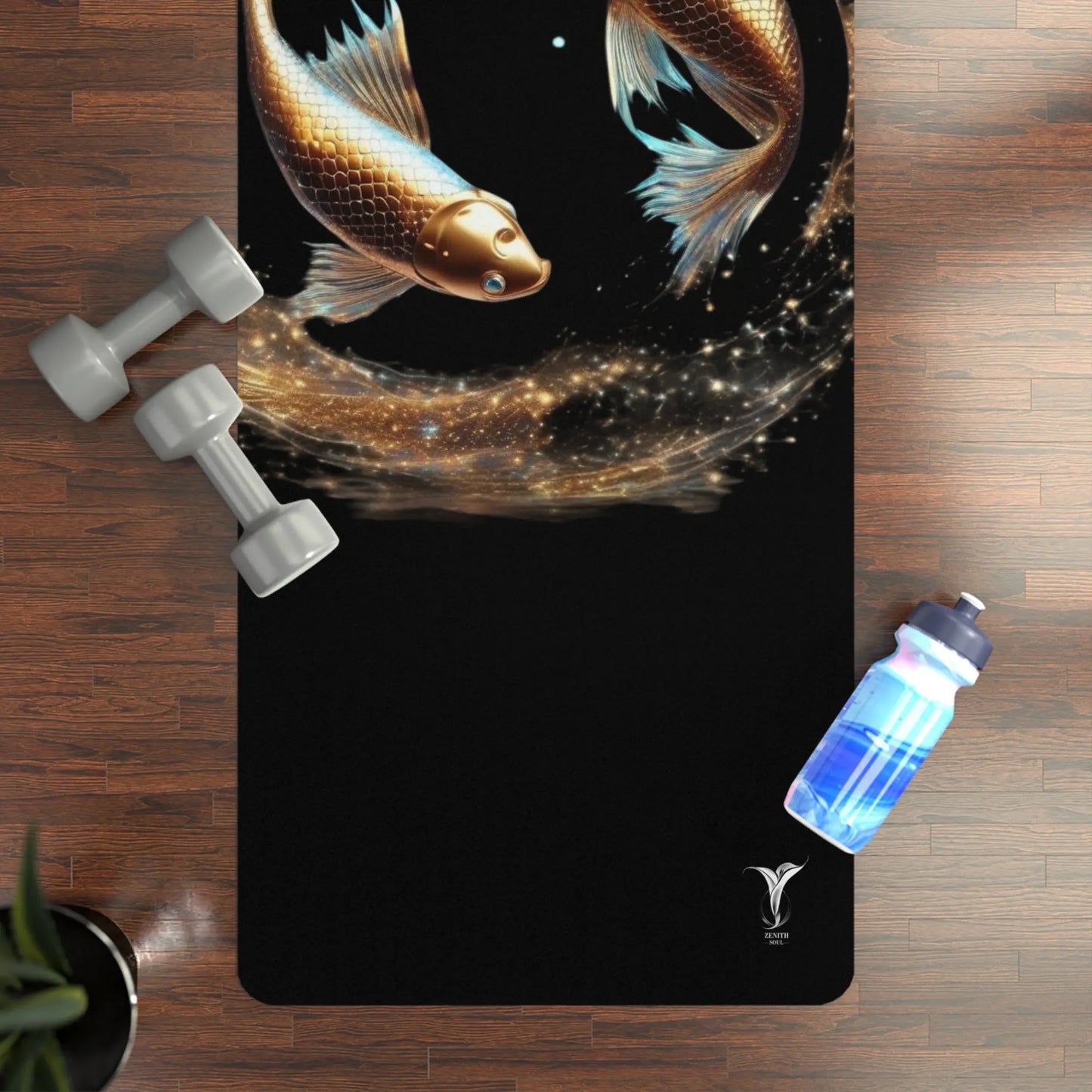Pisces Yoga Mat Printify