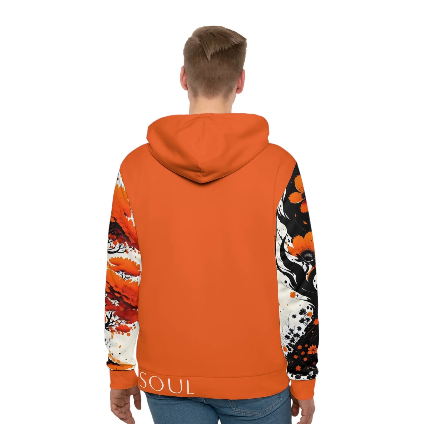Sacral Chakra Tree Orange Hoodie Printify