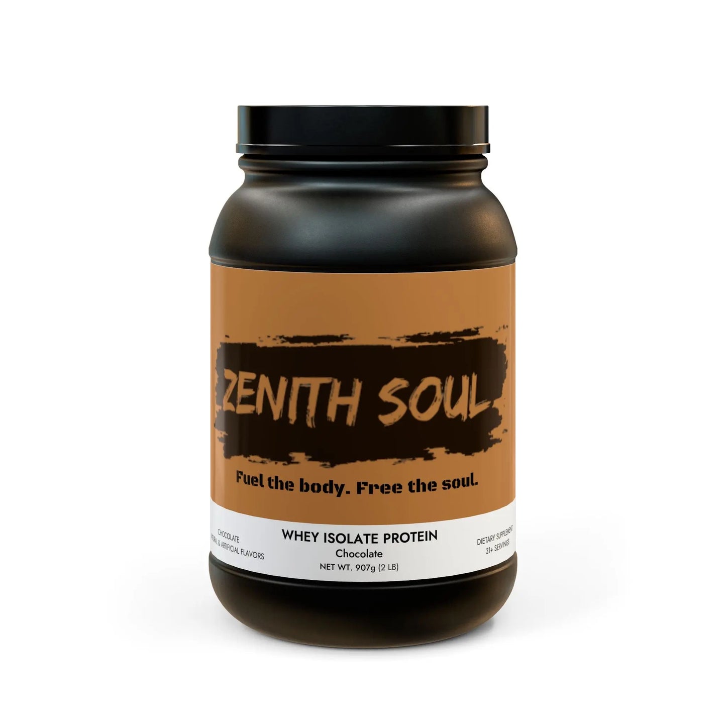 Whey Isolate Protein Supplement (907g, 2lb) Printify