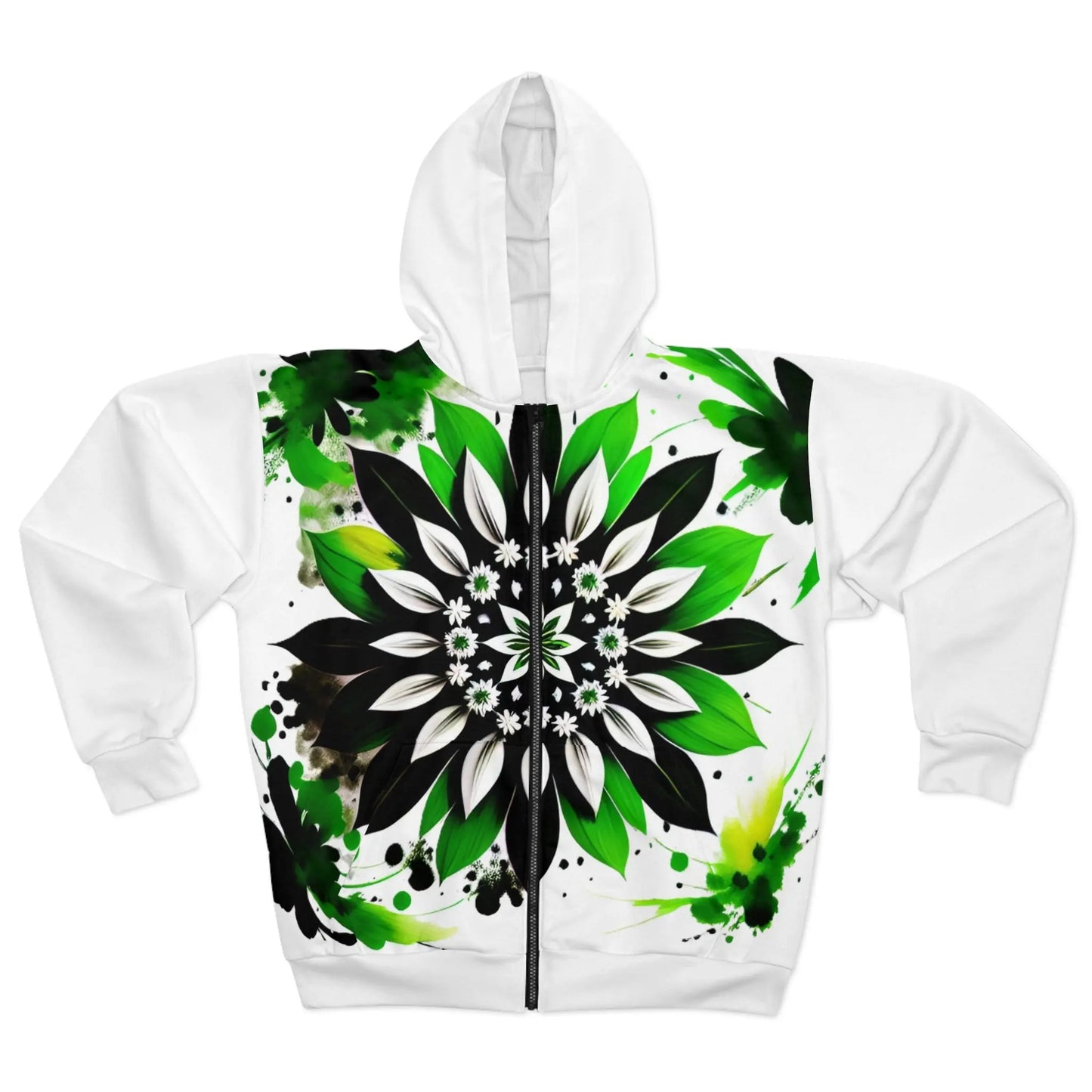Nature Energy Unisex Zip Hoodie (AOP) Printify