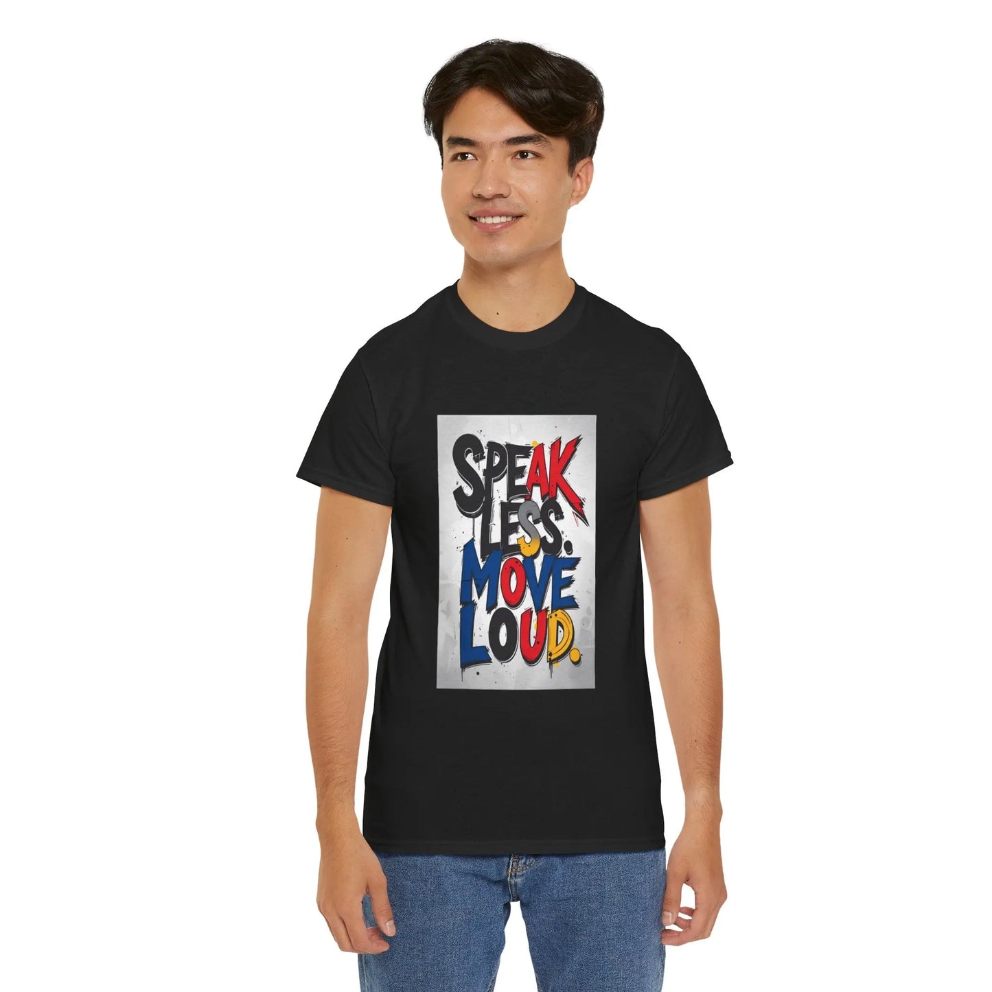 Speak Less - Heavy Cotton Tee Printify