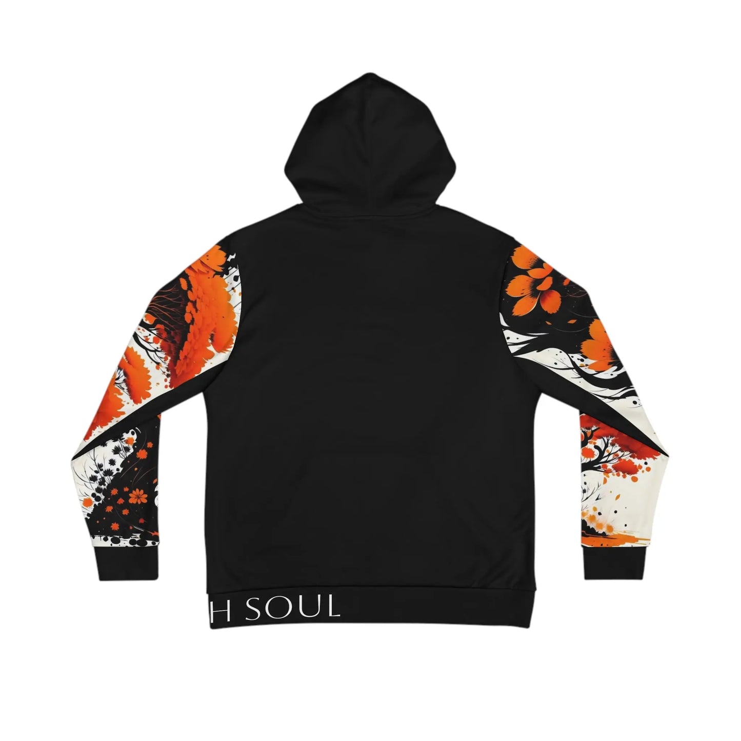 Sacral Chakra Tree Black Hoodie Printify