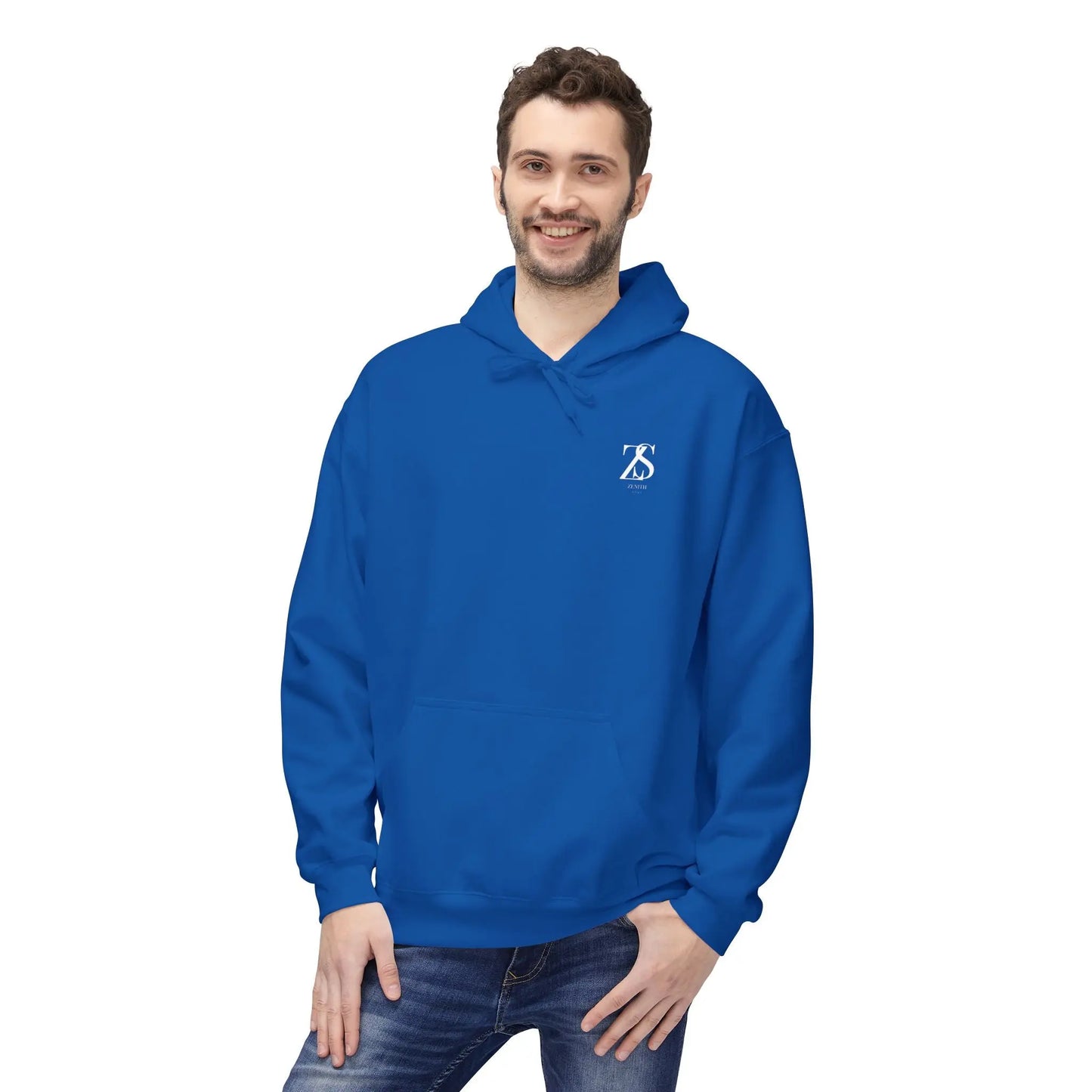 Zenith Comfort Midweight Soft style Fleece Hoodie Printify
