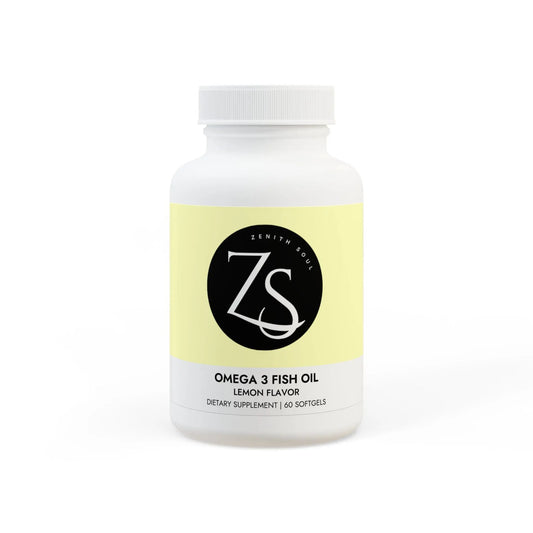 Omega 3 Fish Oil Supplement (60 Softgels) Printify