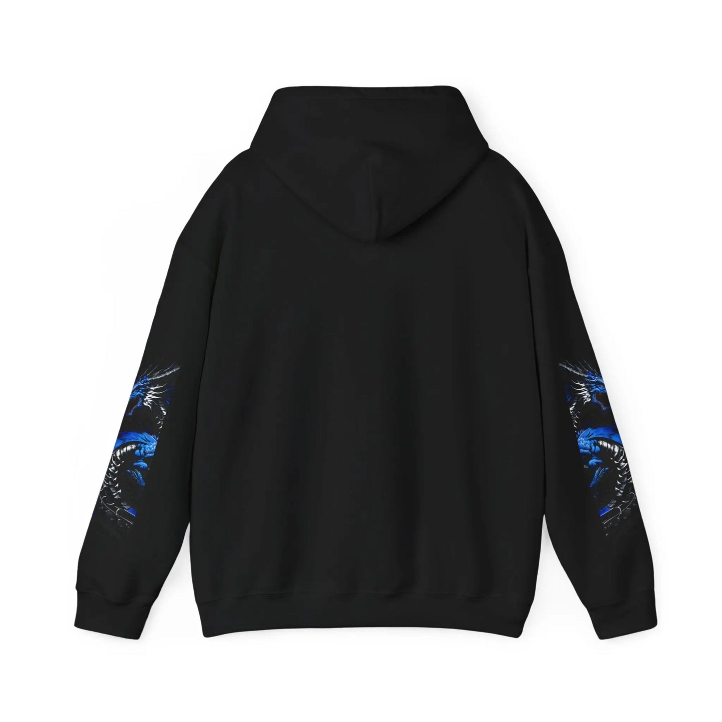 Blue Dragon Hooded Sweatshirt Printify