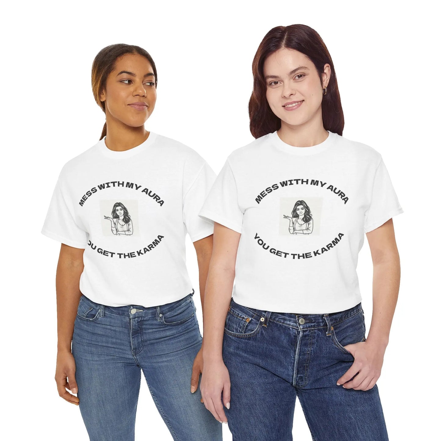 Aura and Karma T-Shirt Printify