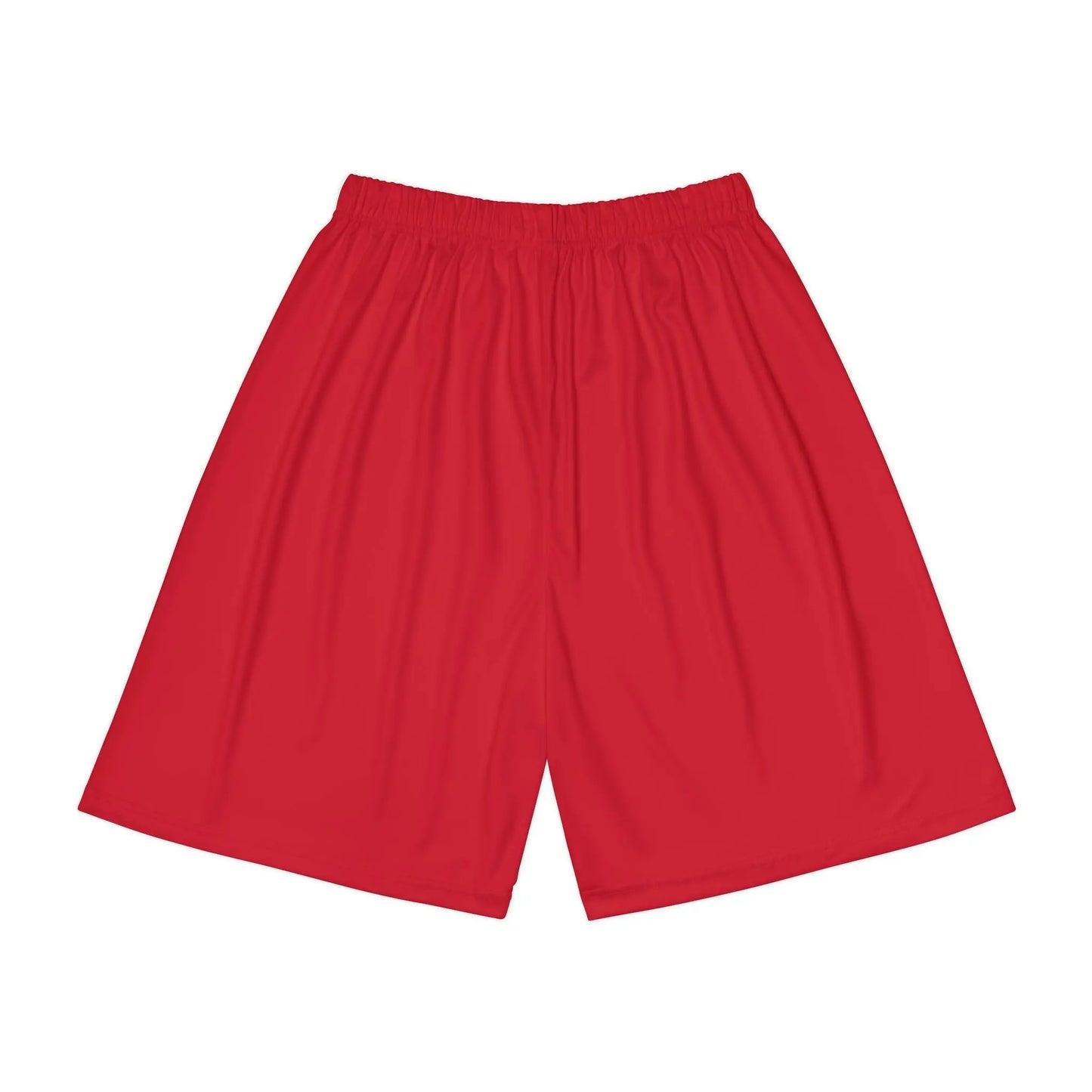 Men’s Sports Shorts Red (AOP) Printify